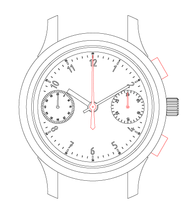 Chronographe LJP8201